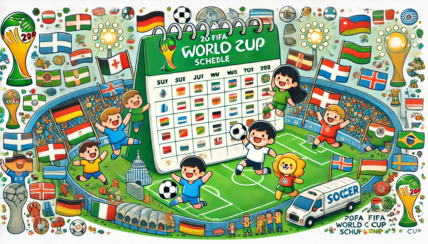 2026 북중미 FIFA 월드컵 일정 정리! 개최 도시부터 결승까지 한눈에