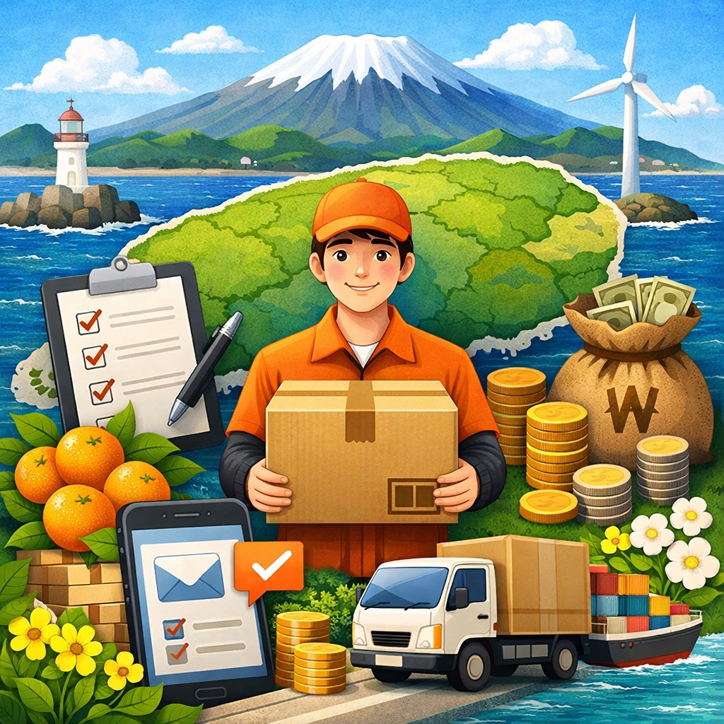 제주 택배비 지원 신청방법 총정리|신청기간·지원금·공식사이트까지 한눈에 관련 사진