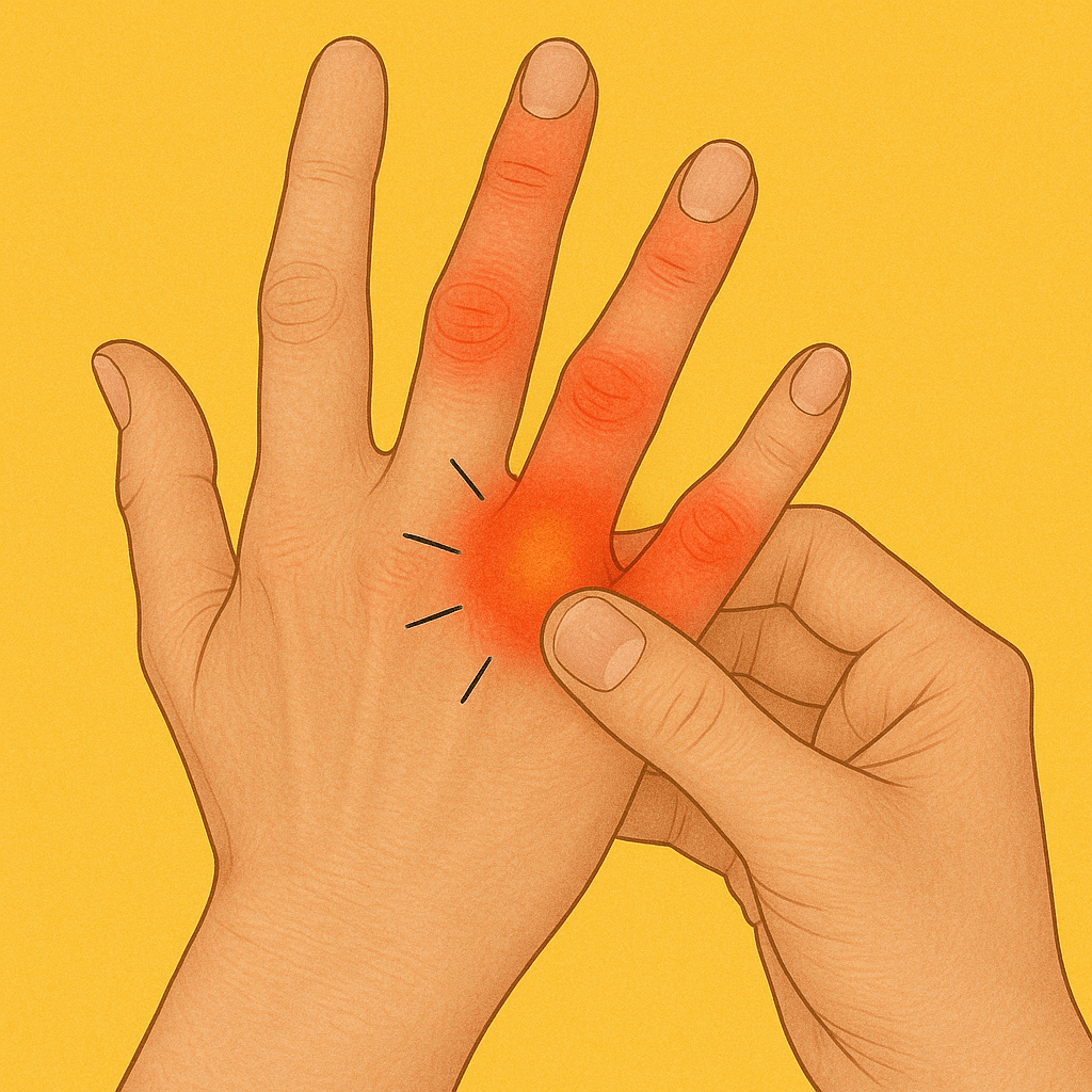 손가락 마디 통증