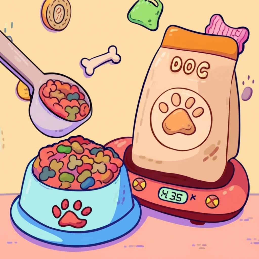 과학적 강아지 사료 주기: 칼로리 밀..