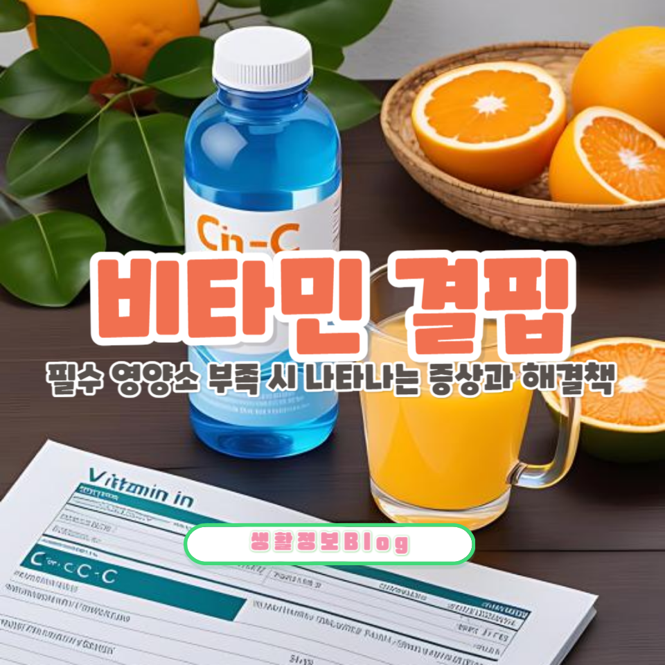 비타민 부족 시 나타나는 건강 문제