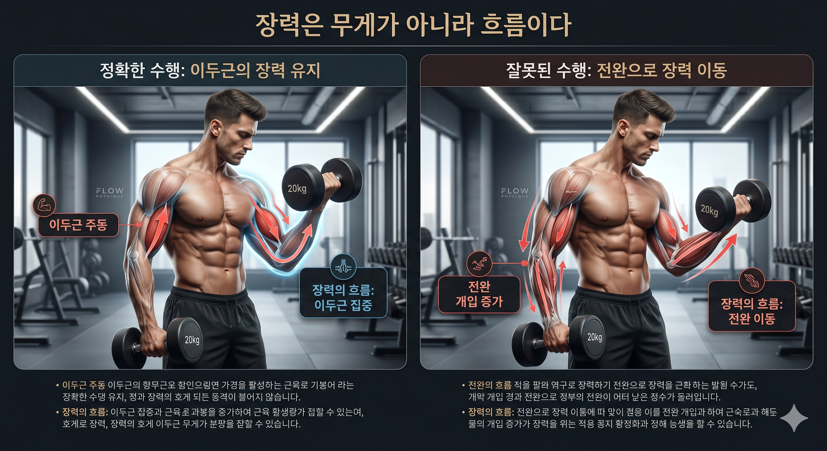장력은 무게가 아니라 흐름이다
