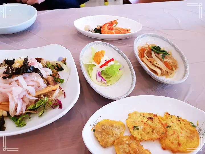 물가자미 요리 한상 물가자미회 물가자미찌개 물가자미구이 영덕 맛집