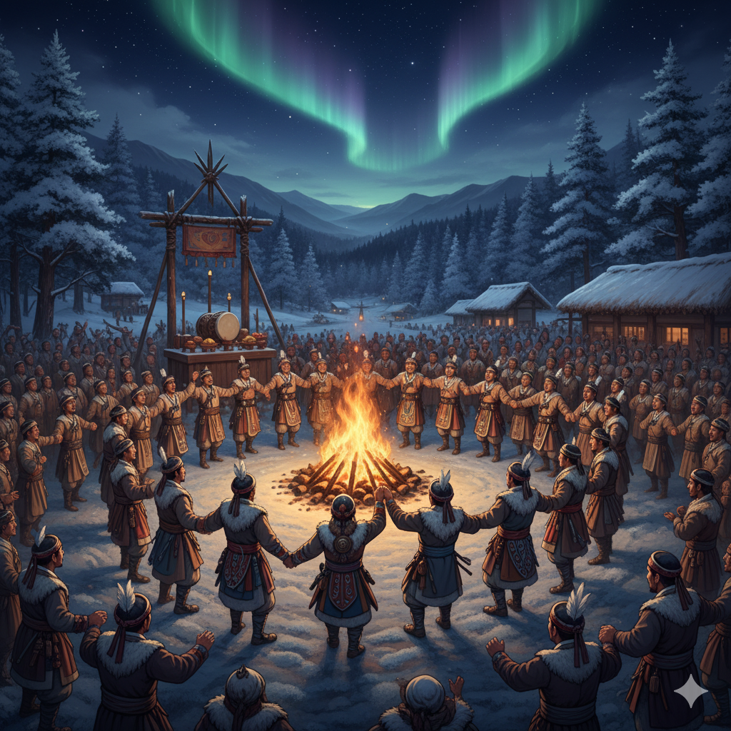 영고 제천행사 상상도