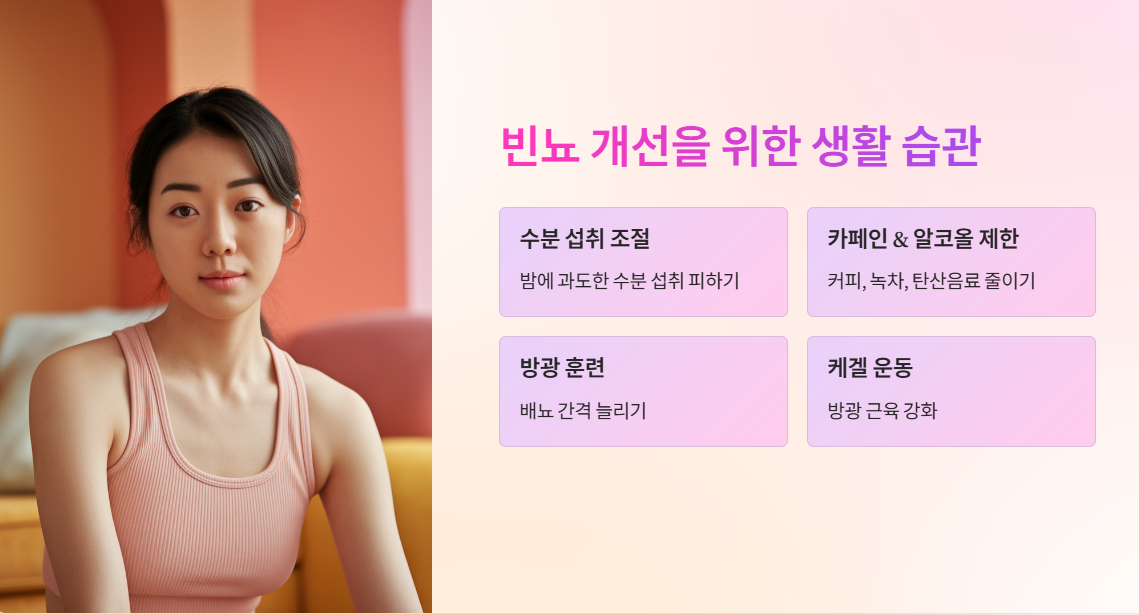 생활 습관 개선