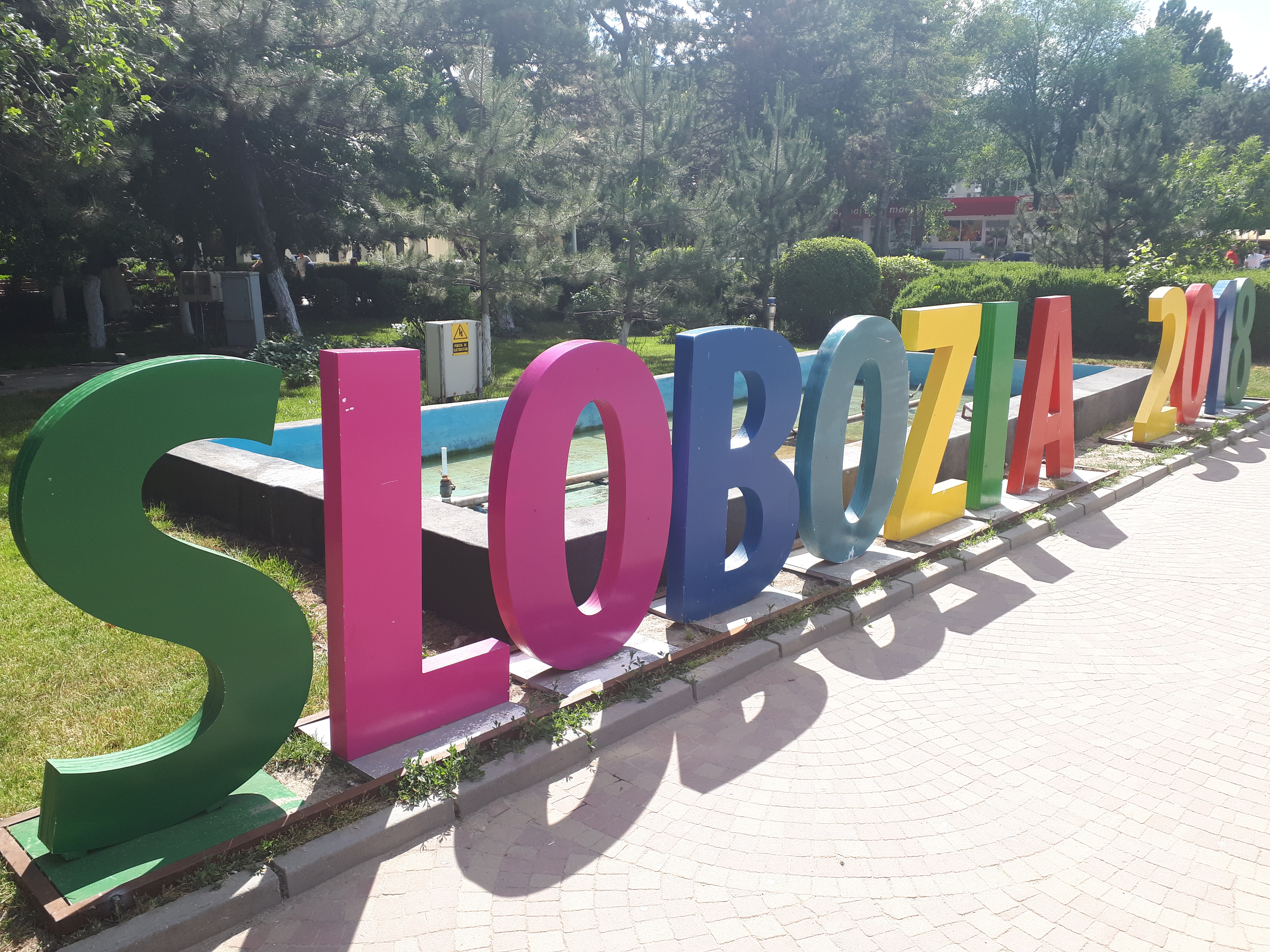 루마니아 슬로보지아 도시 레터