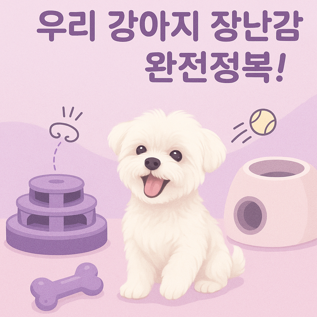 강아지 장난감 정리