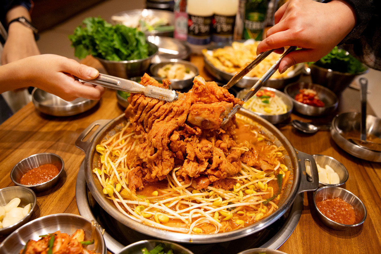 전주 한옥마을물갈비