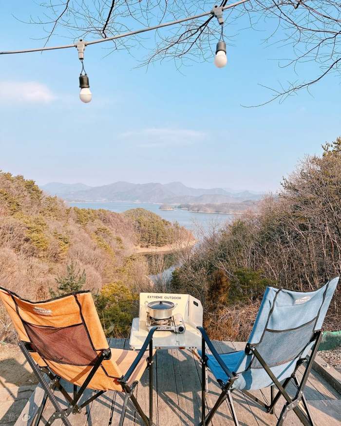 악어봉 충주호 월악산 전망 뷰맛집 라이더 카페 캠핑라면 커피 충주 맛집 추천 생방송투데이 보고 먹고 즐기고 3GO