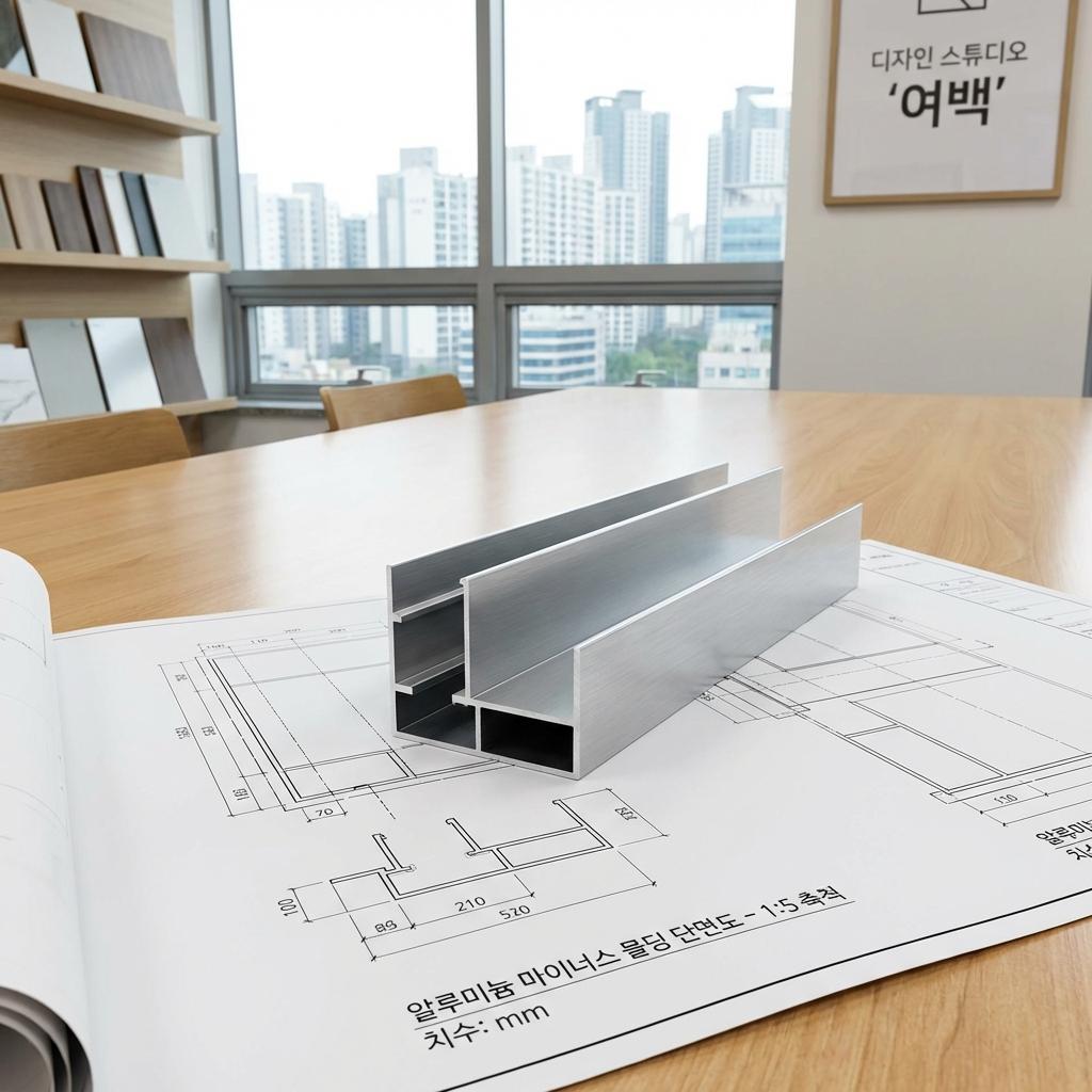 목공 작업 전 설계 단계에서 결정해야 할 마이너스 몰딩 규격