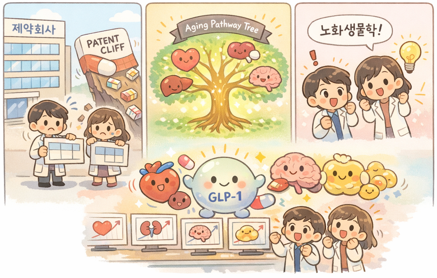 장수 산업은 정말 다음 바이오파마의 큰 흐름이 될까