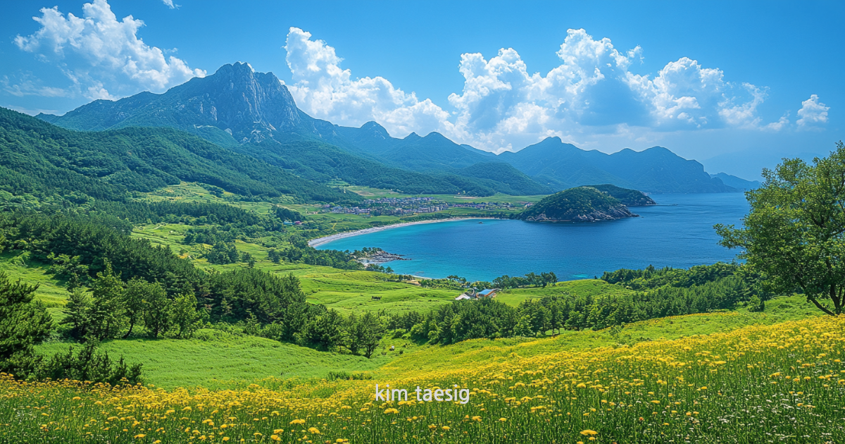 금산의 사계절