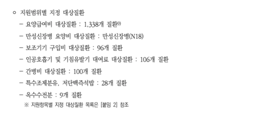 희귀질환자의료비지원조건3분확인