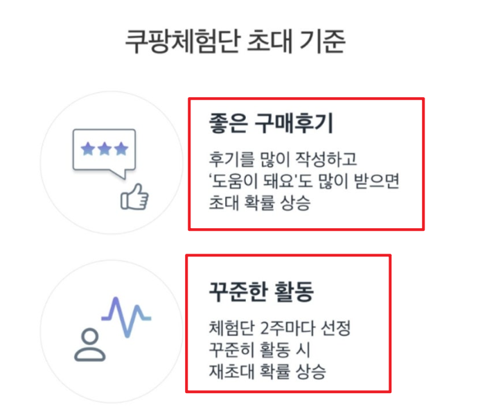 쿠팡체험단 선정전략
