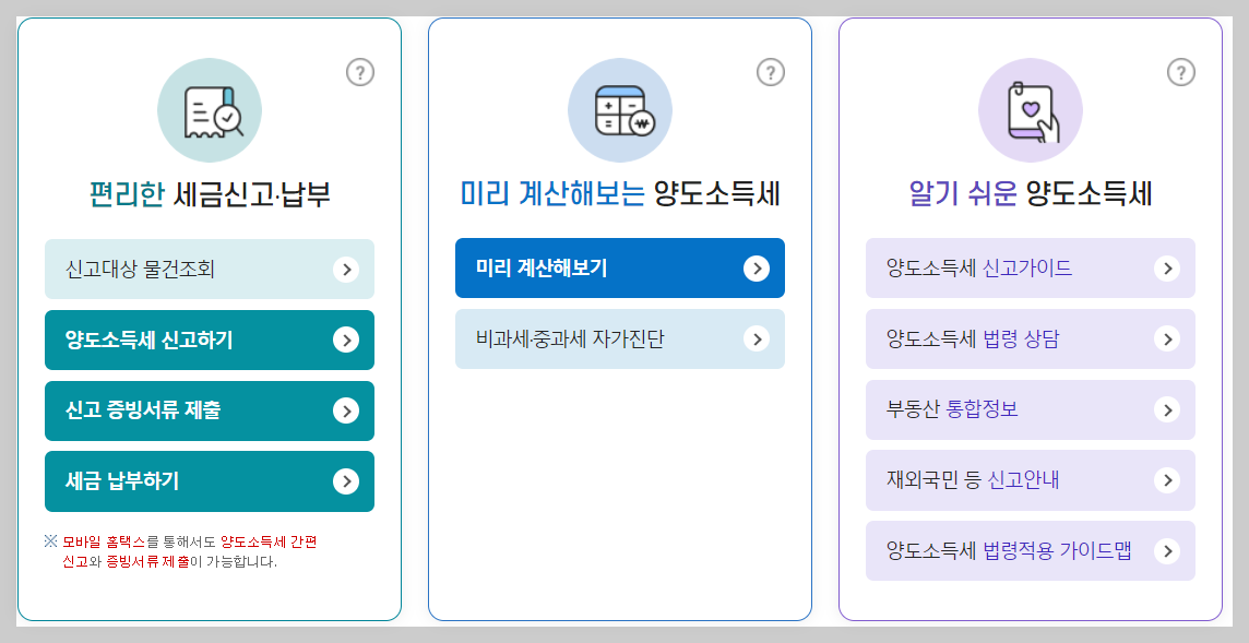 양도소득세율