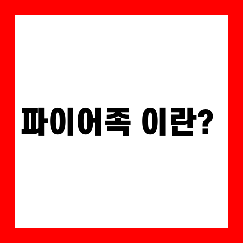 파이어족 이란?