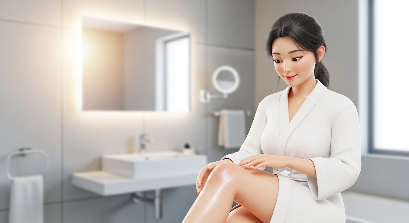 다리 제모, 겨드랑이 제모