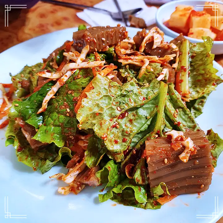 진심 가득 건강 담은 맛 경주 맛집 추천 생방송투데이 우리밀 칼국수 파전 도토리묵 오늘방송 고수뎐