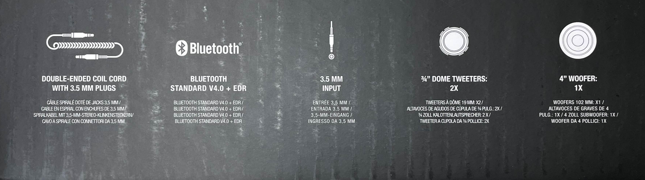 마샬 액톤Ⅰ사양