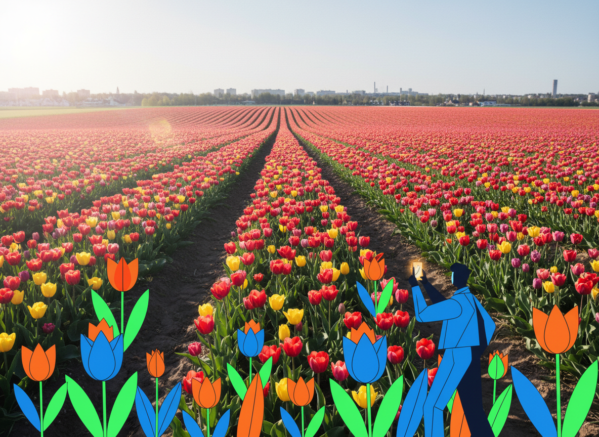 네덜란드 튤립 축제 큐켄호프 예약