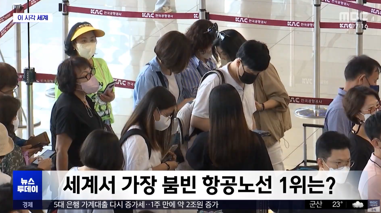 IATA WATS 가장붐비는항공노선 김포제주노선 국제항공운송협회 하늘위고속도로 보잉737 에어버스A320