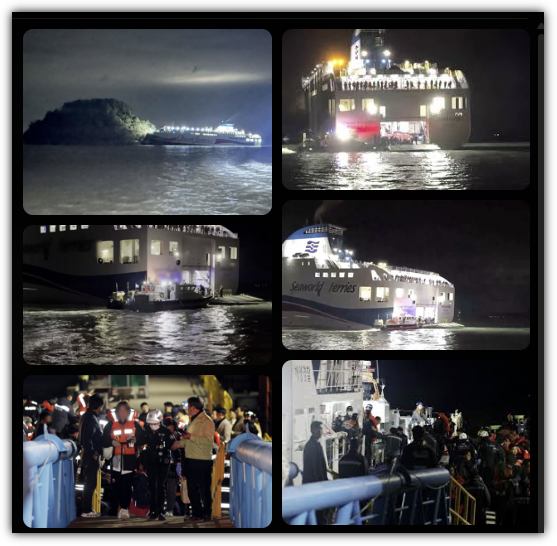 진도 여객선 퀸제누비아호 좌초 이유, 구조 및 보상, 피해액 정보