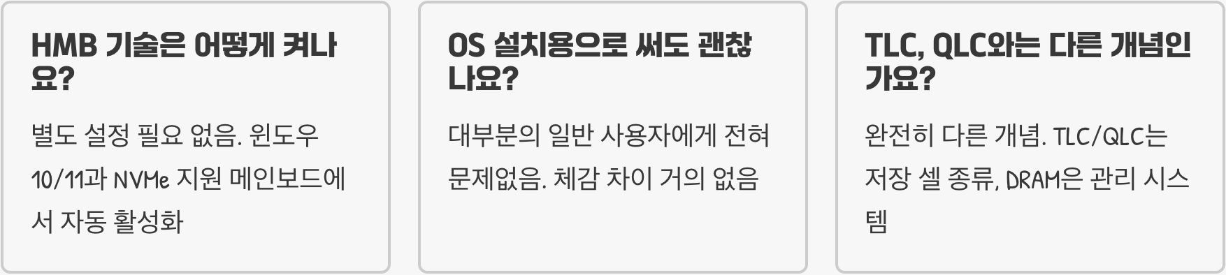 DRAM-less SSD, 정말 피해야 할까? (HMB 기술의 이해)
