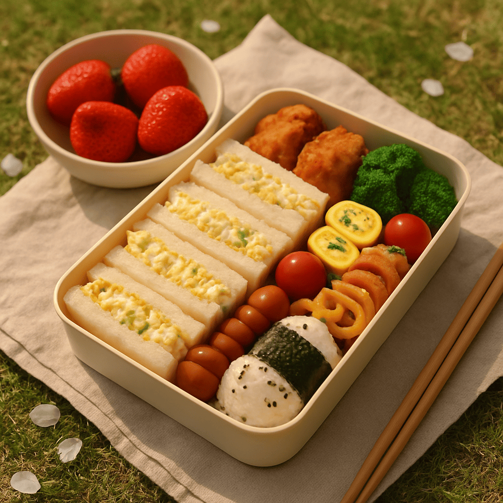 봄 소풍 샌드위치 도시락 아이디어