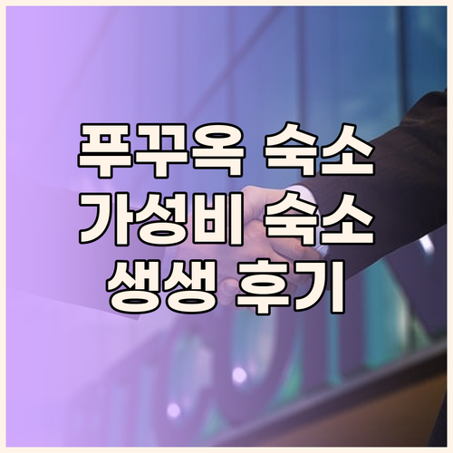 빈홀리데이즈 피에스타 푸꾸옥 가성비 