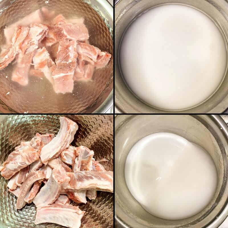 등갈비-튀김-재료-준비