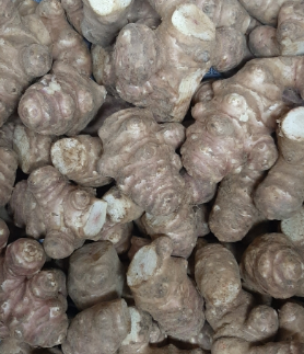 뚱딴지라고도 불리는 돼지감자, 이눌린이 풍부하다.