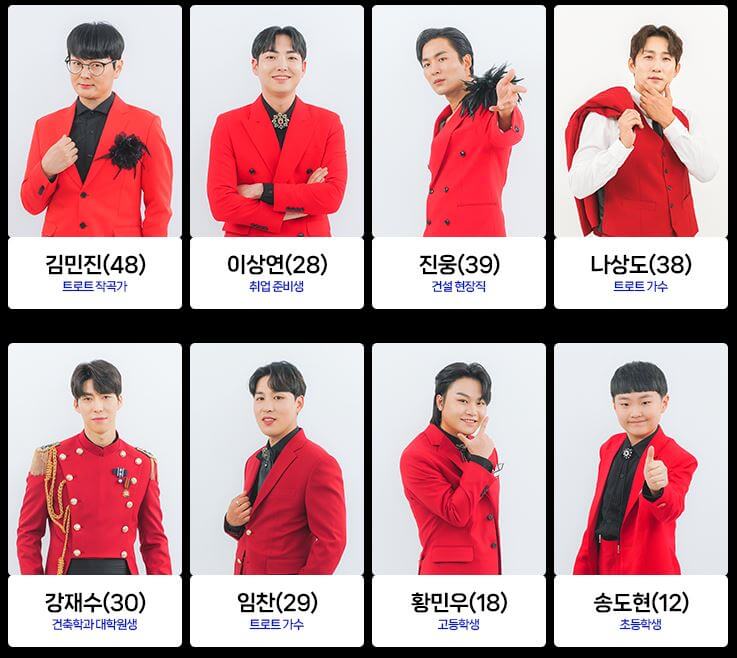 미스터트롯2 출연자