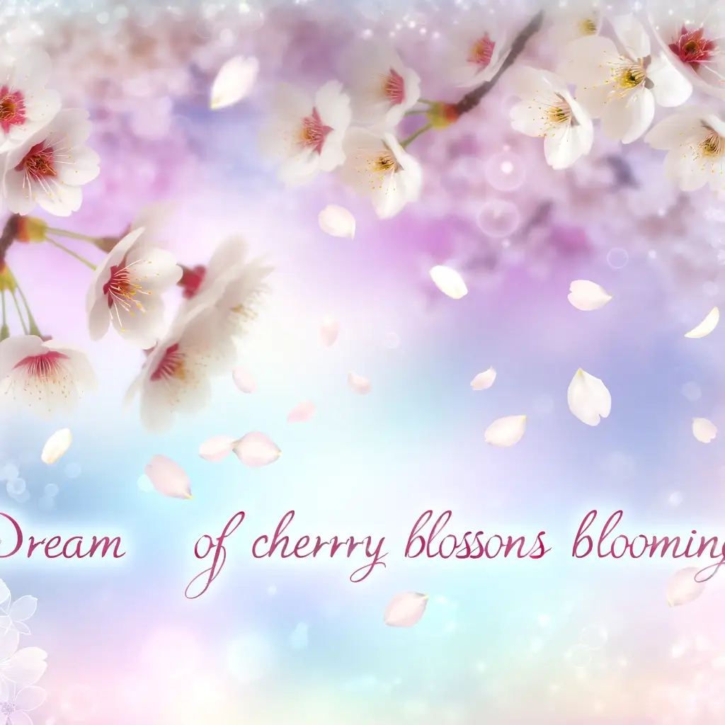 벚꽃 피는 꿈 해몽