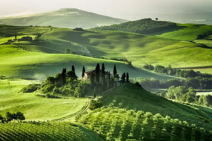 발도르차 (Val d'Orcia)