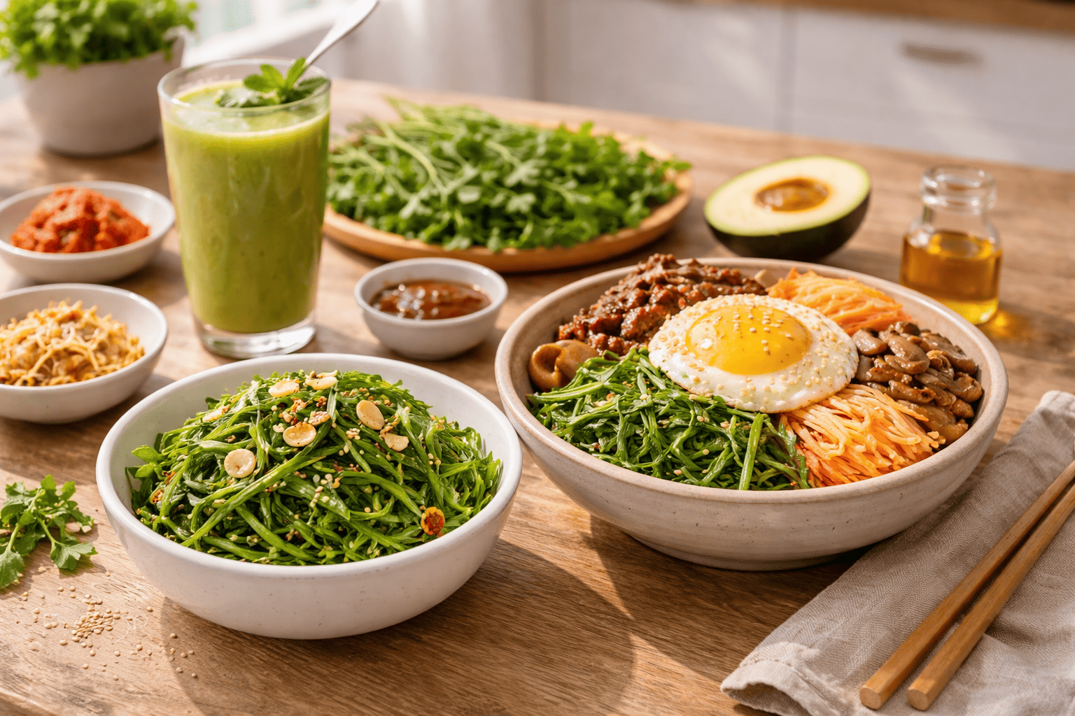 간단하게 만드는 돌나물 레시피