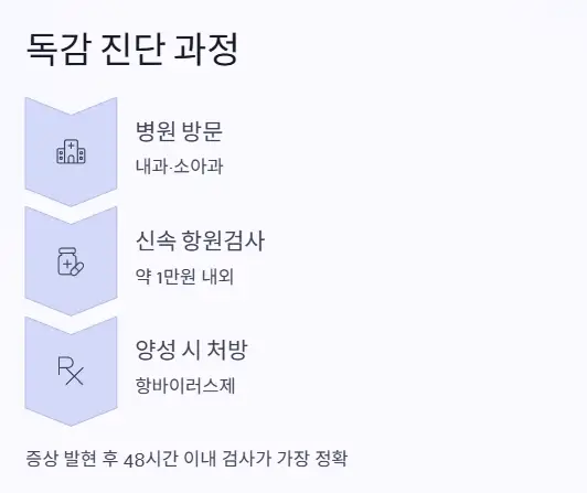 독감 진단