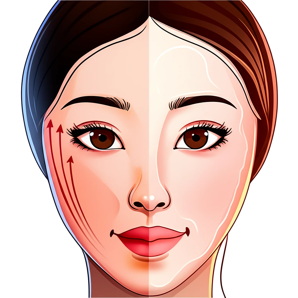 SMAS층 울쎄라와 진피층 써마지: ..