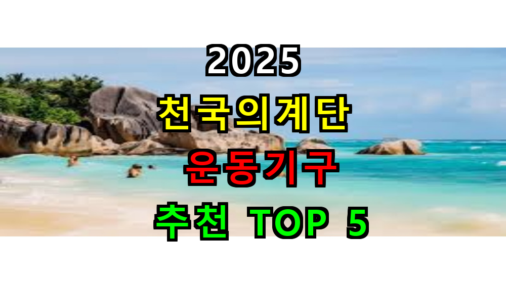 2025 천국의계단 운동기구 추천 TOP 5