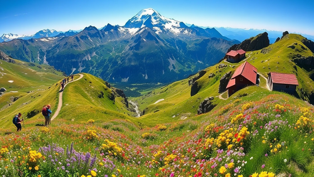 유럽 알프스의 왕을 걷다