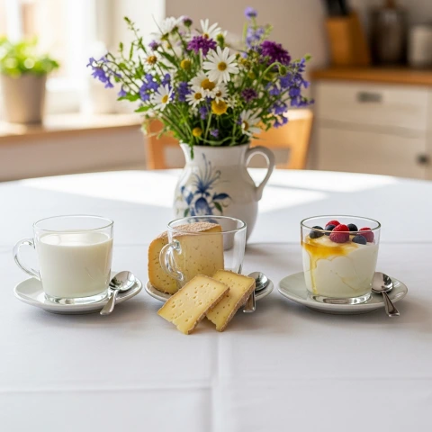 다양한 형태의 유제품도 건강한 선택이 될 수 있습니다