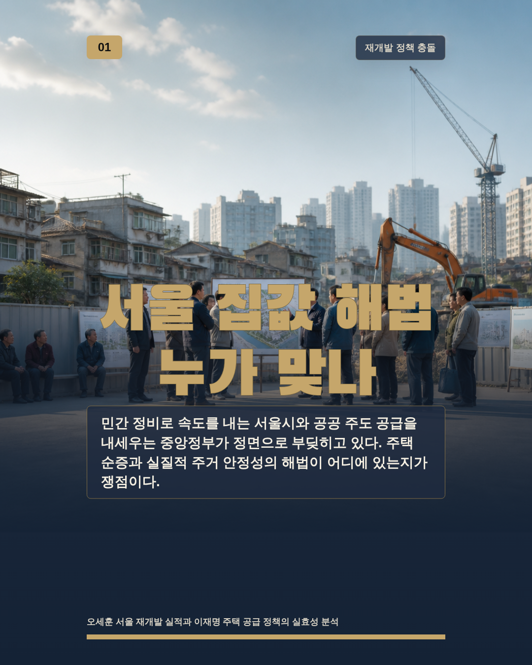 서울 집값 해법 누가 맞나