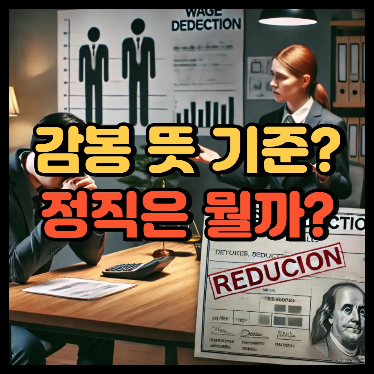 감봉 뜻