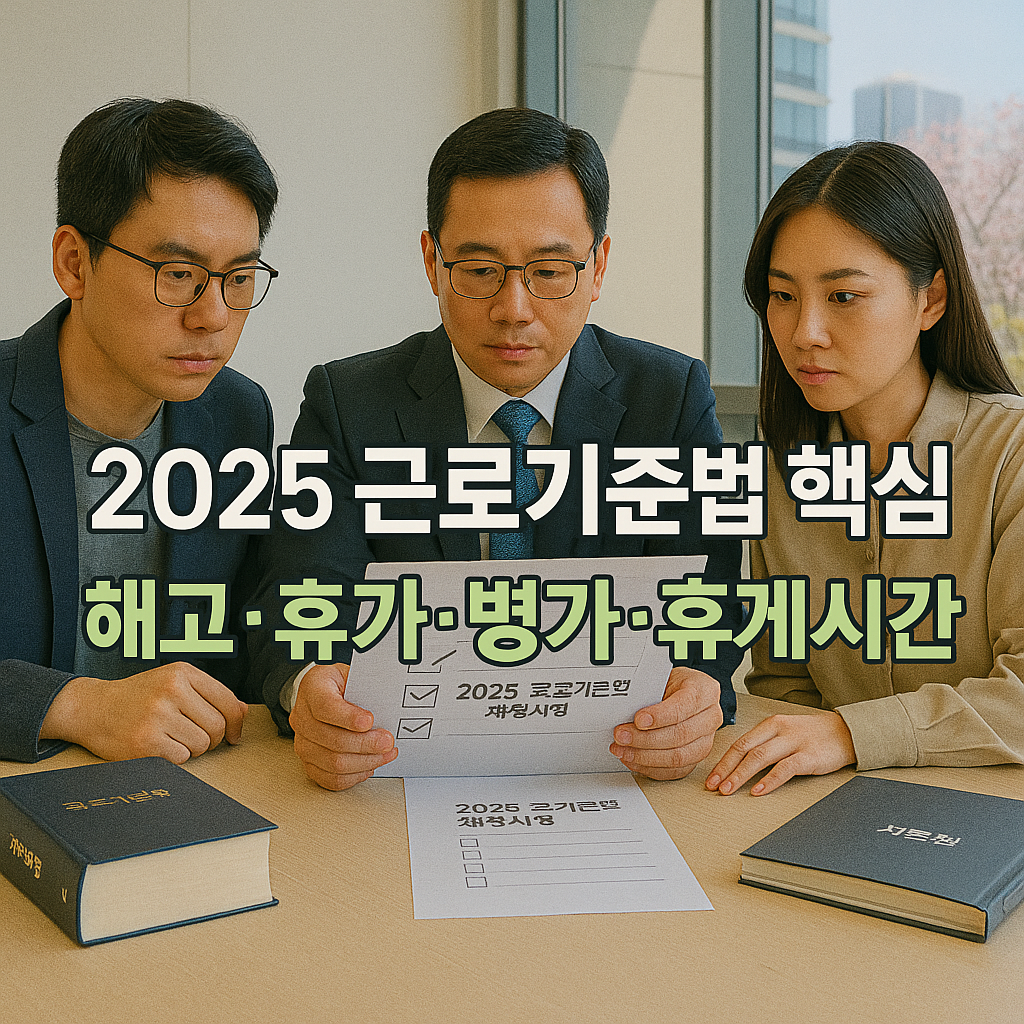 2025 근로기준법 핵심 검토