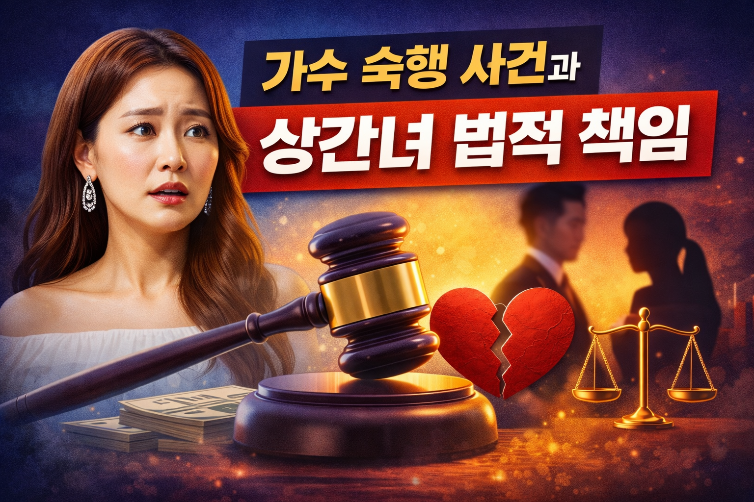 가수 숙행 사건으로 보는 상간녀의 법적 책임 이슈