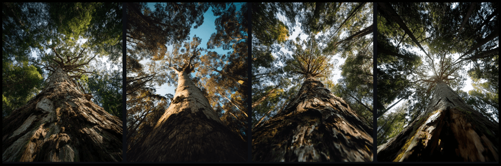 Low angle 연출 예시 이미지_Midjourney