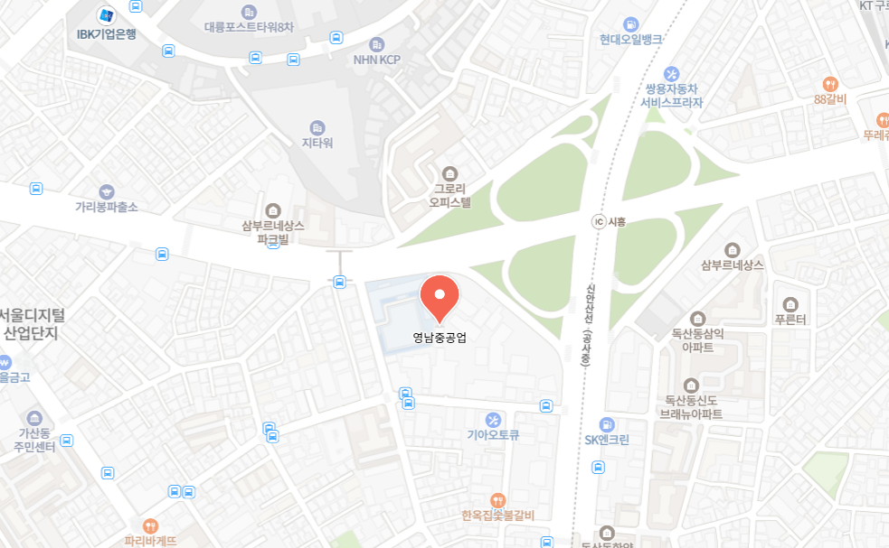 서울 금천구 민간 자동차검사소 위치 전화번호