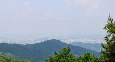 서문에서 바라본 시내 사진