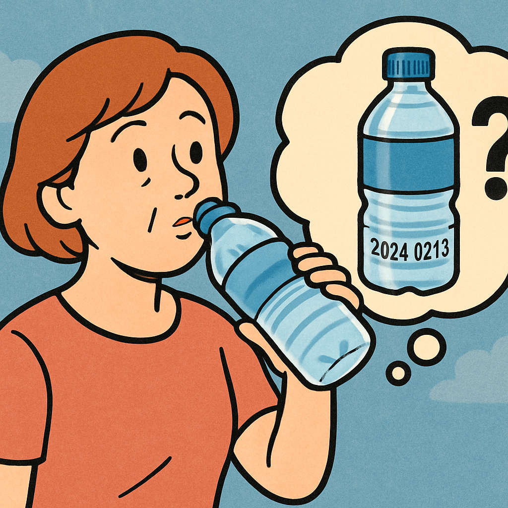 생수병의 유통기한은 물이 아니라 병 때문이다?