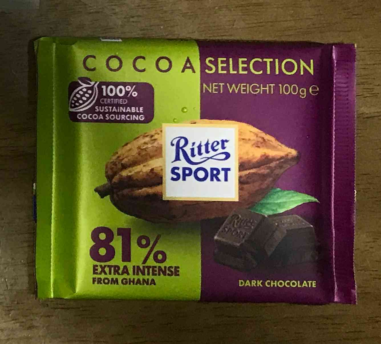 리터스포트 다크초콜릿 81