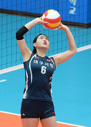 배구선수 이진. 사진=온라인 커뮤니티